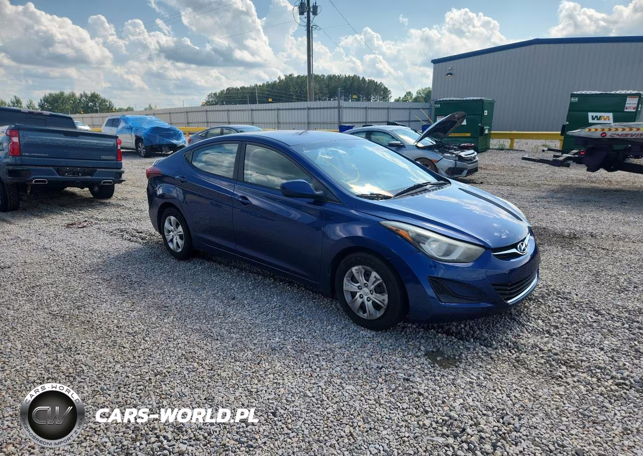 2016 Hyundai Elantra Se VIN:5NPDH4AE0GH691913 - 4