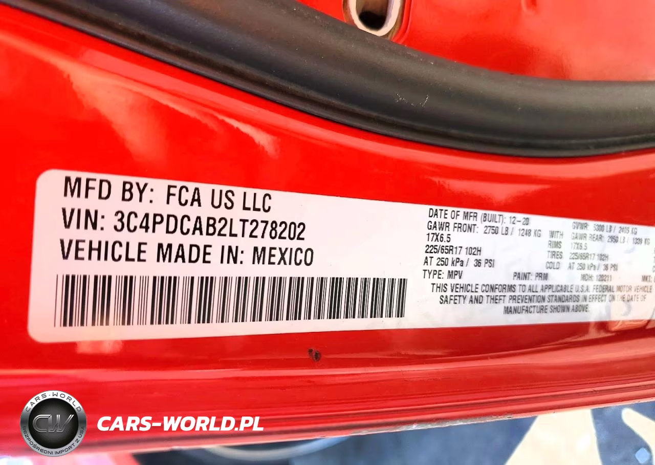 2020 Dodge Journey Se VIN:3C4PDCAB2LT278202 - 13
