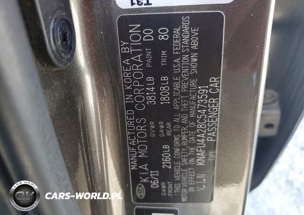 2012 Kia Forte Ex VIN:KNAFU4A28C5473591 - 12
