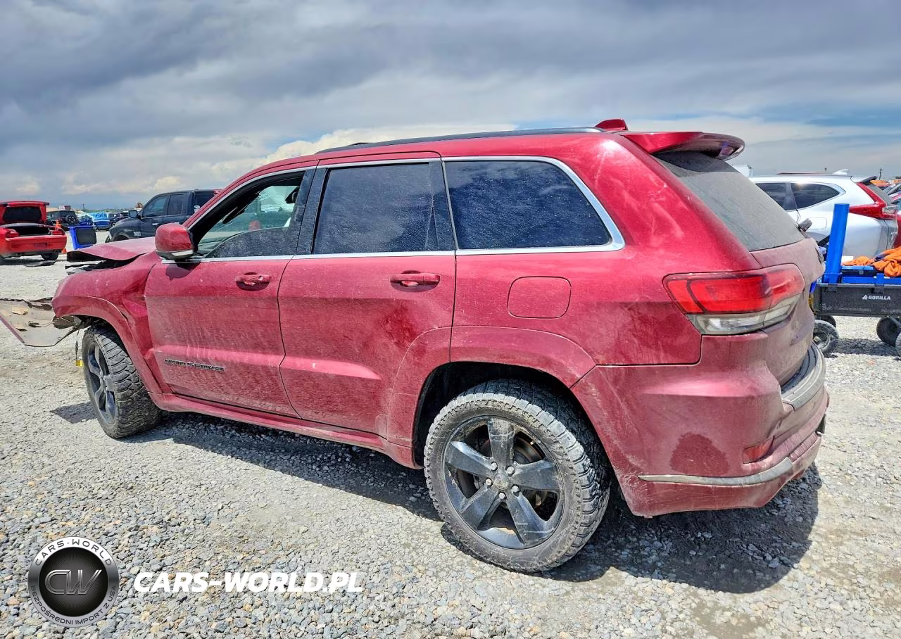 2015 Jeep Grand Cherokee Overland VIN:1C4RJECG9FC160637 - 2