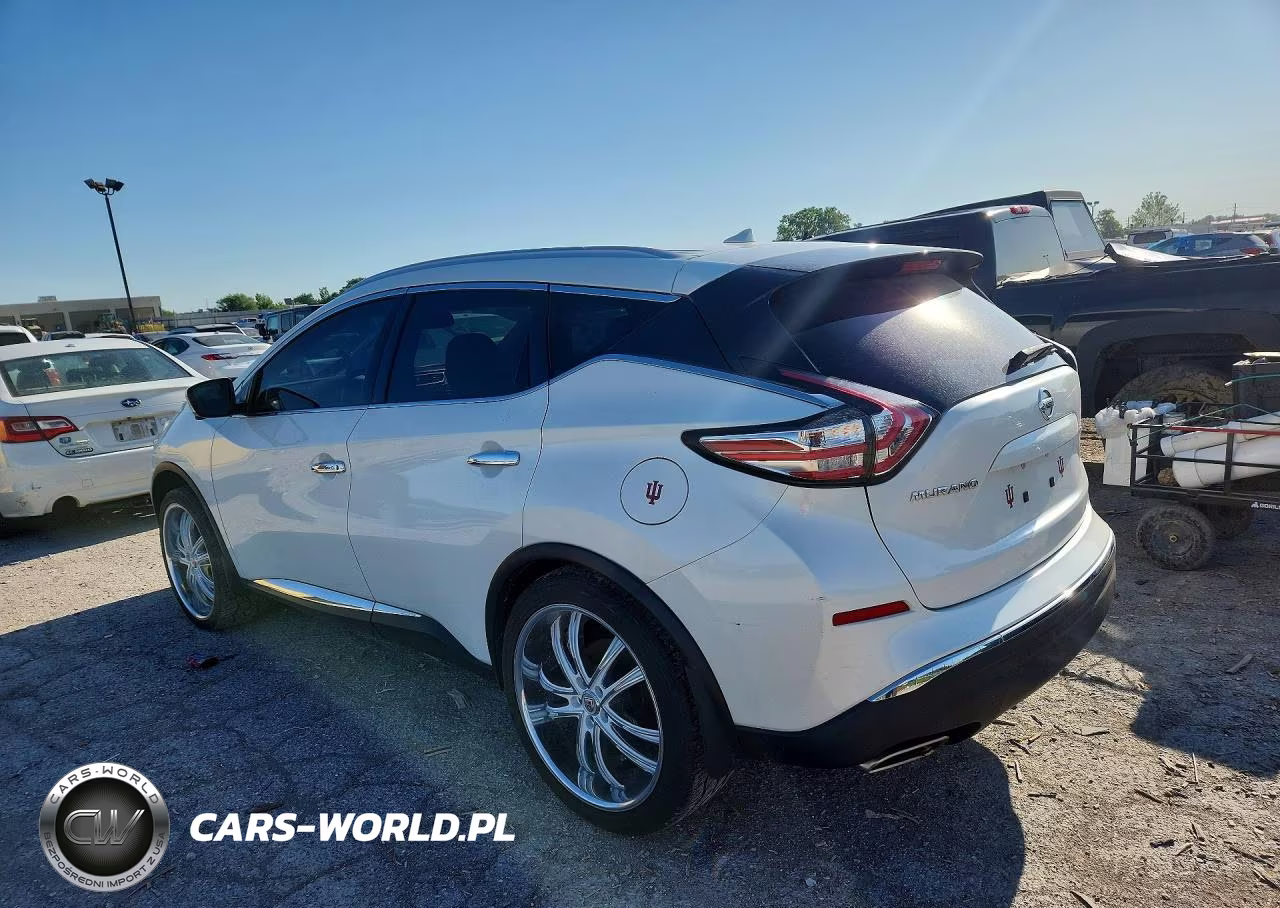 2015 Nissan Murano Platinum VIN:5N1AZ2MG6FN231943 - 2