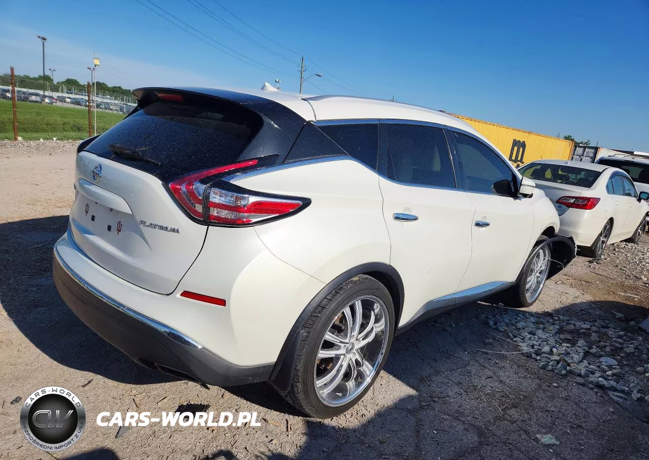 2015 Nissan Murano Platinum VIN:5N1AZ2MG6FN231943 - 3