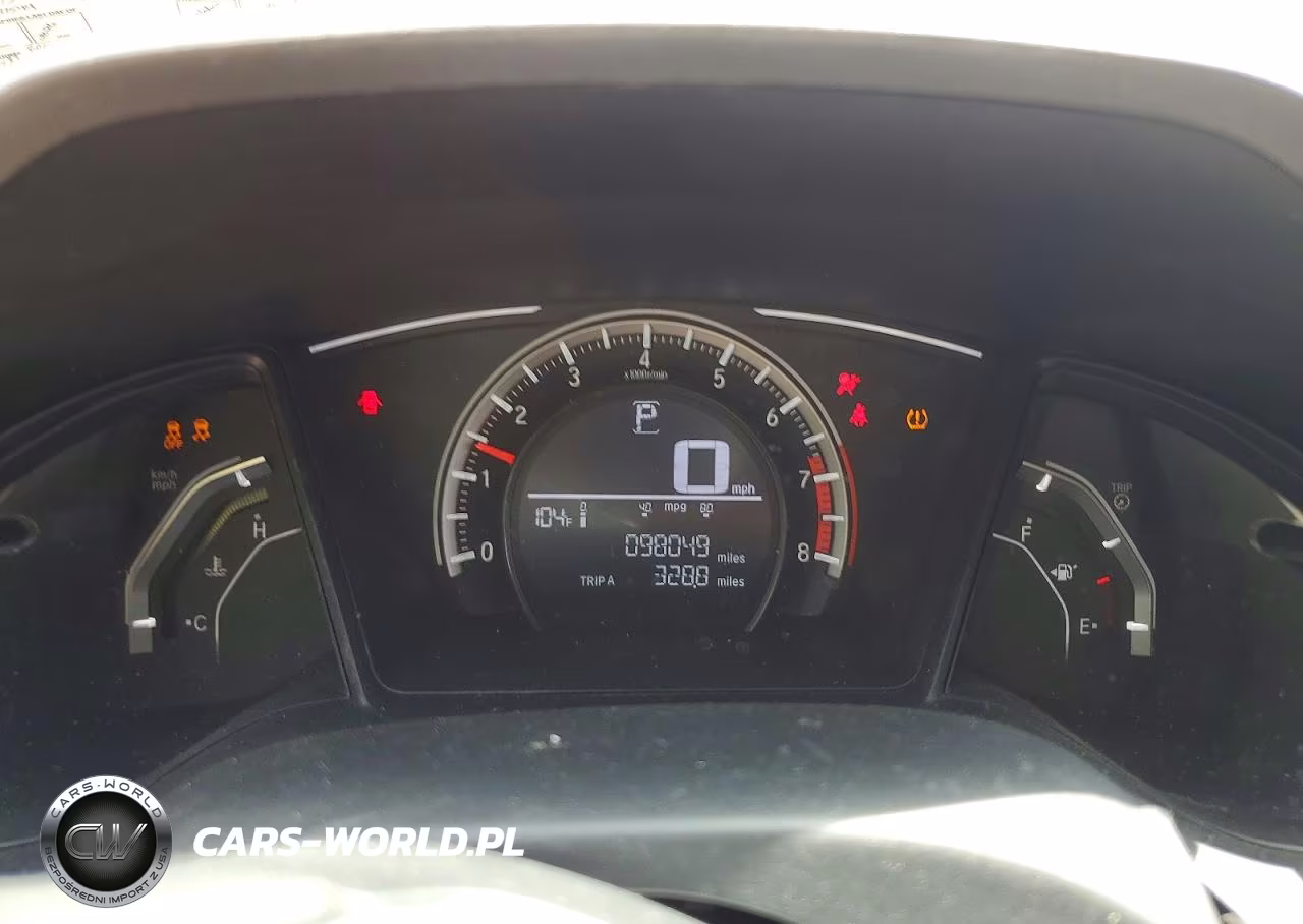 2017 Honda Civic Lx VIN:2HGFC2F58HH515675 - 9