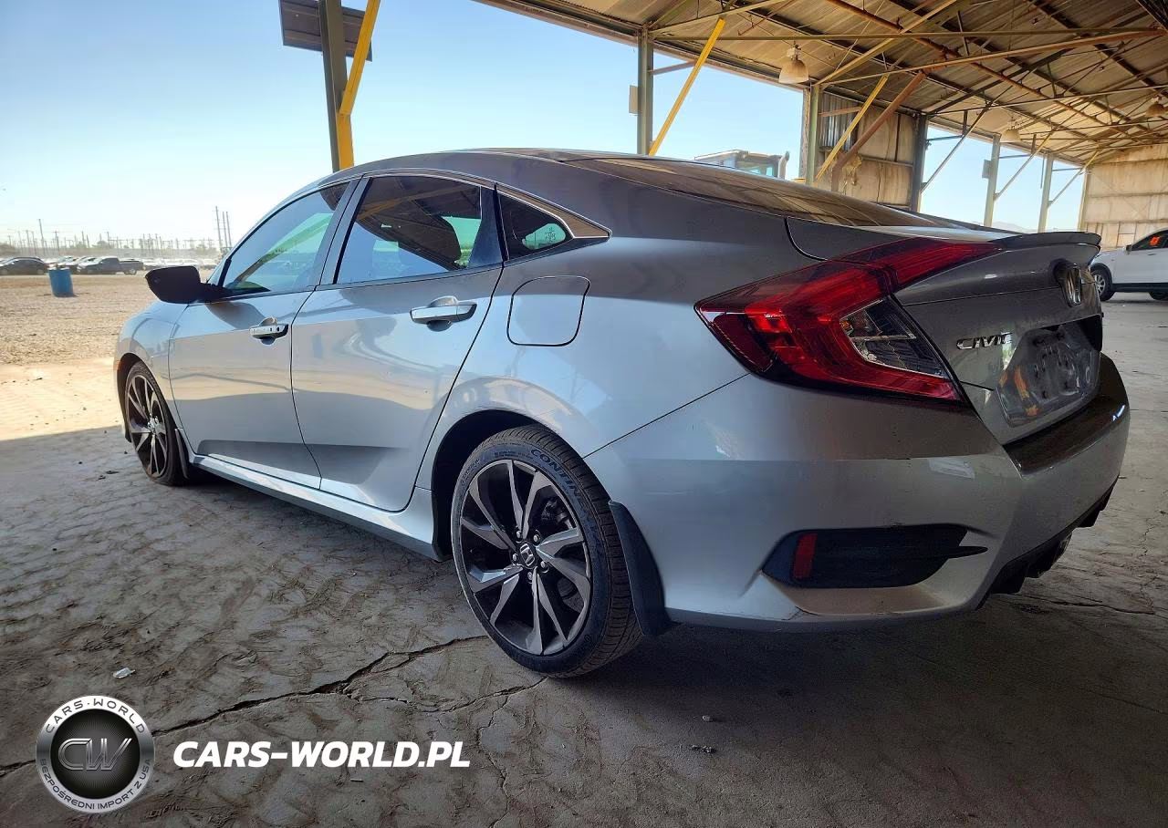 2020 Honda Civic Sport VIN:2HGFC2F8XLH573600 - 2