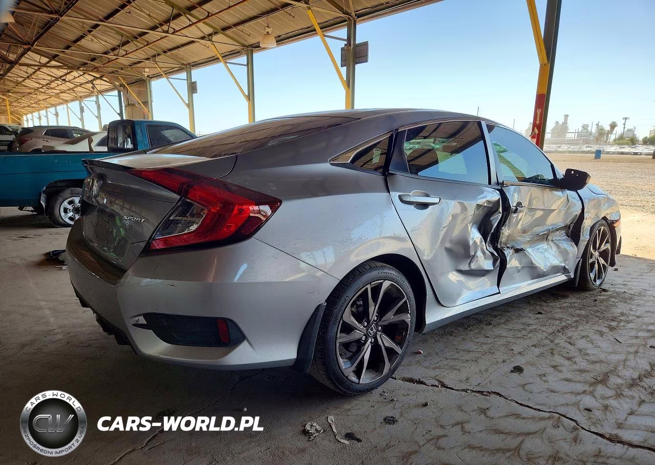 2020 Honda Civic Sport VIN:2HGFC2F8XLH573600 - 3