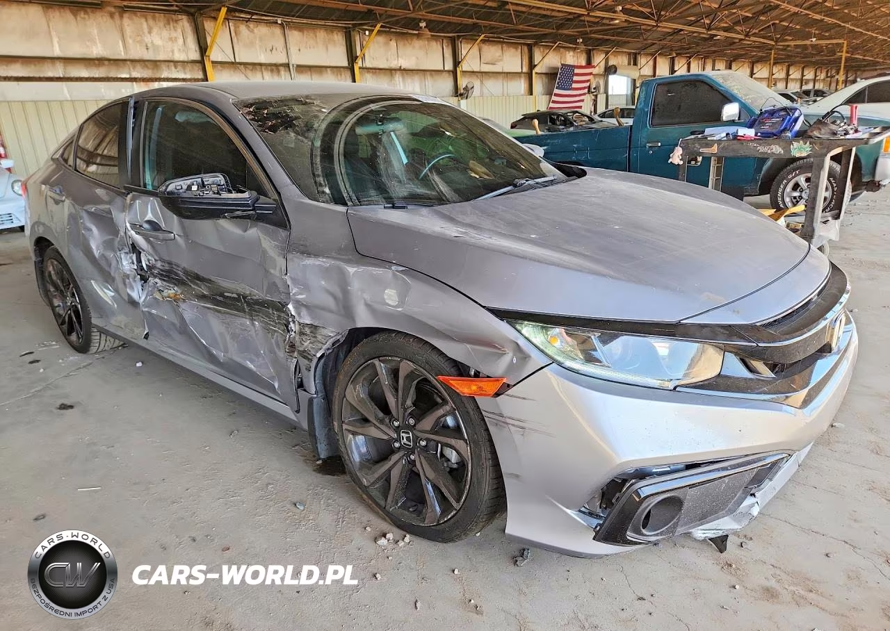 2020 Honda Civic Sport VIN:2HGFC2F8XLH573600 - 4
