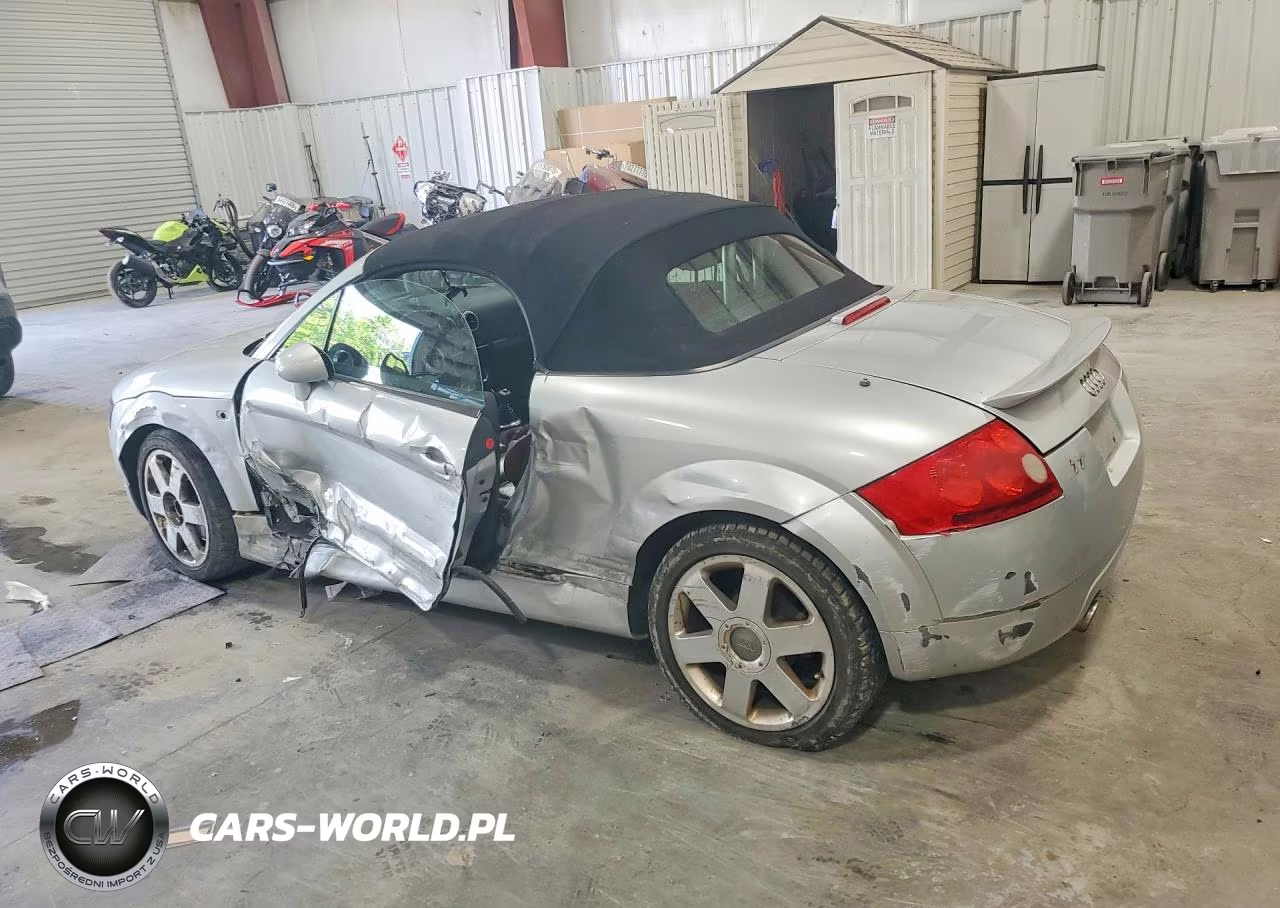 2002 Audi Tt VIN:TRUTX28N721009513 - 2