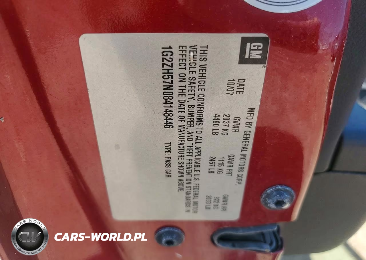 2008 Pontiac G6 Gt VIN:1G2ZH57N084148446 - 12