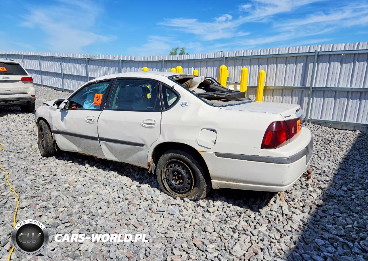 2001 Chevrolet Impala VIN:2G1WF55E319212417 - 2