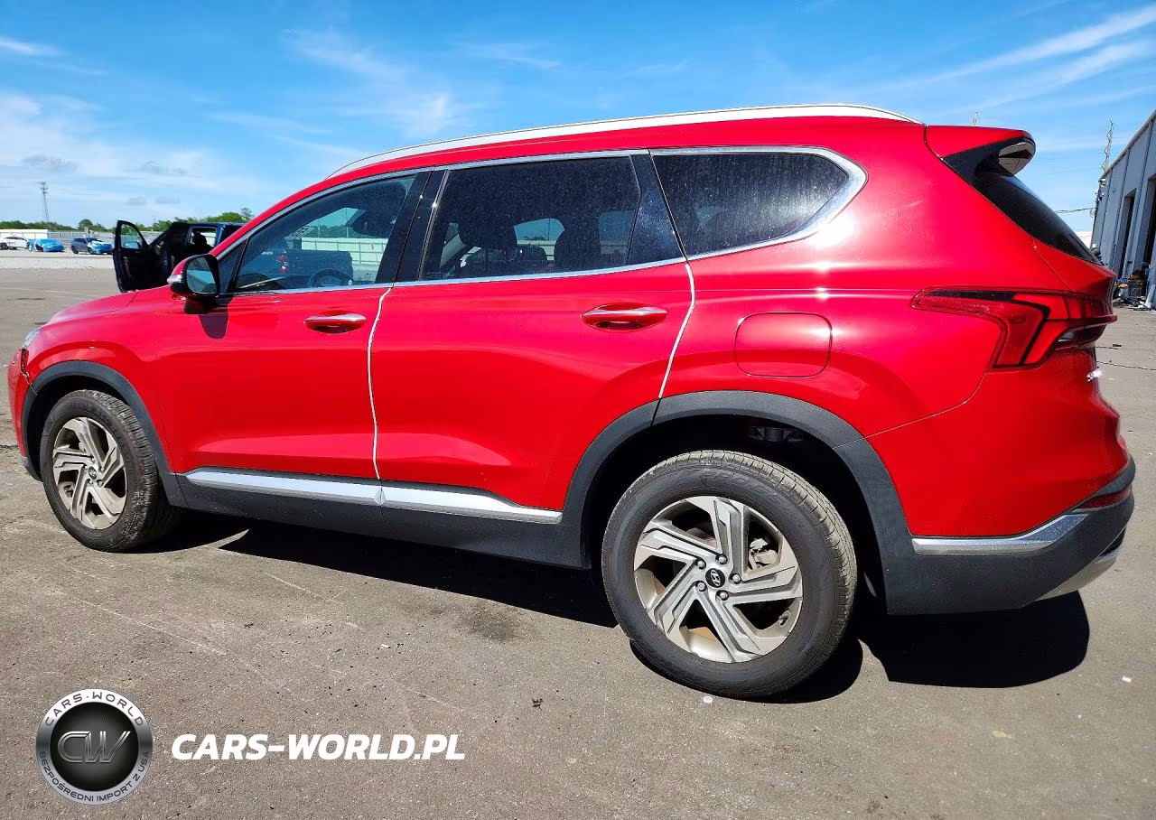 2021 Hyundai Santa Fe Sel VIN:5NMS34AJXMH319636 - 2
