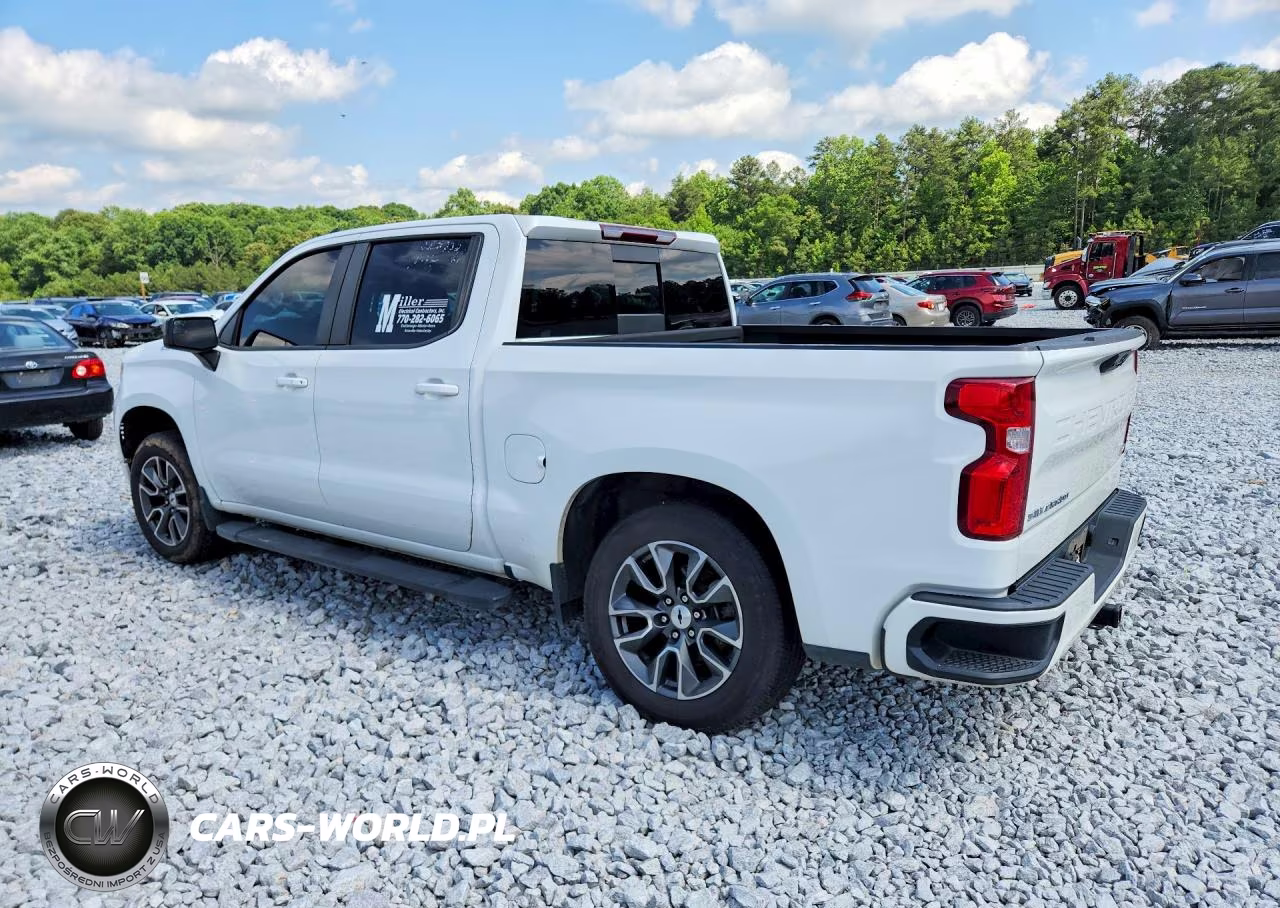 2022 Chevrolet Silverado C1500 Rst VIN:3GCPADET8NG666919 - 2