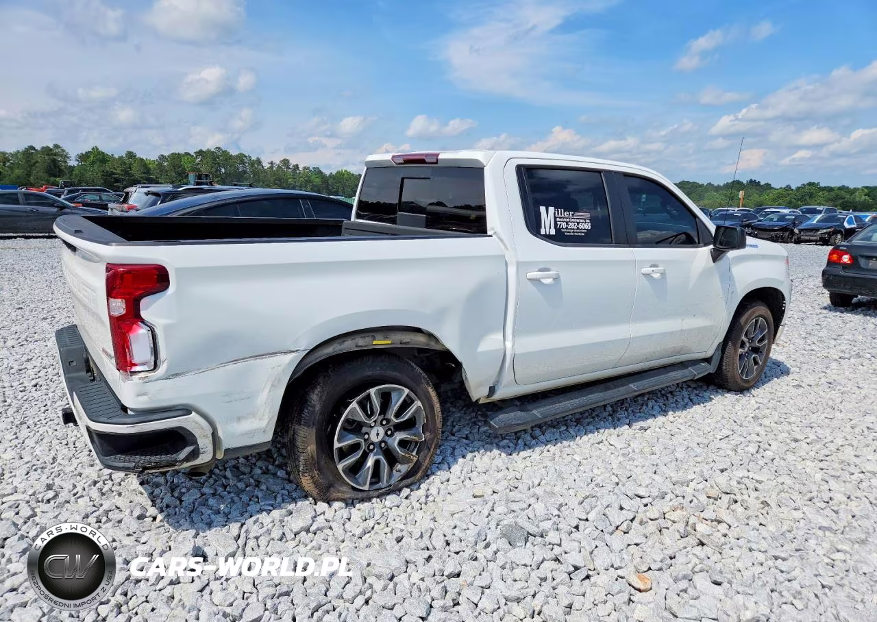 2022 Chevrolet Silverado C1500 Rst VIN:3GCPADET8NG666919 - 3