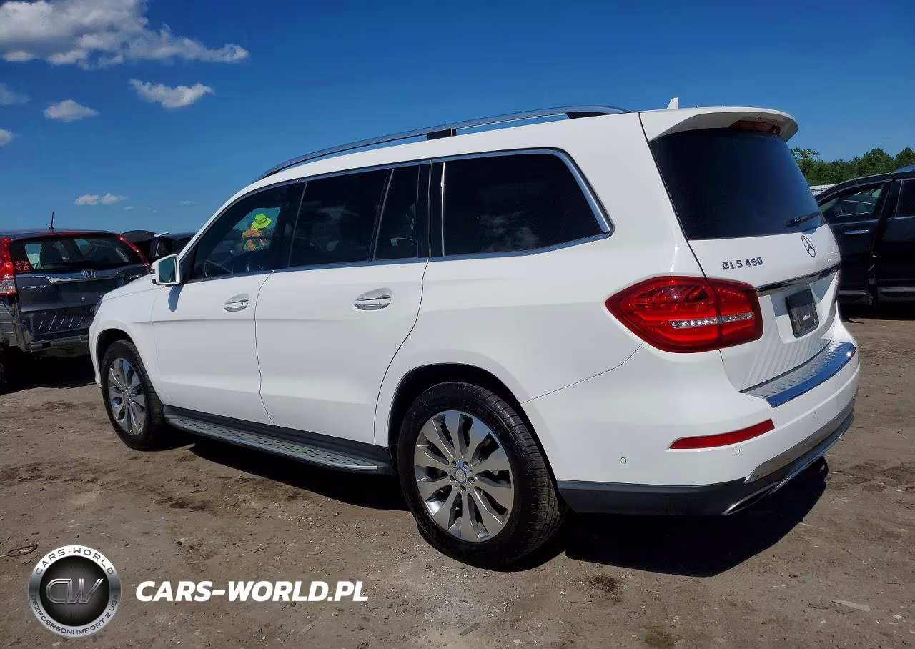 2017 Mercedes-Benz Gls 450 4Matic VIN:4JGDF6EE8HA799132 - 2