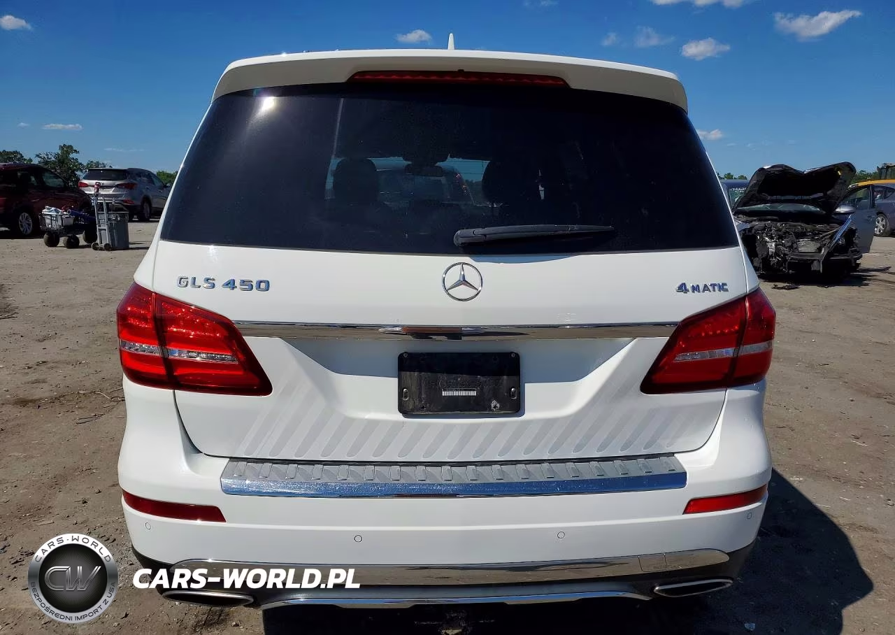 2017 Mercedes-Benz Gls 450 4Matic VIN:4JGDF6EE8HA799132 - 6