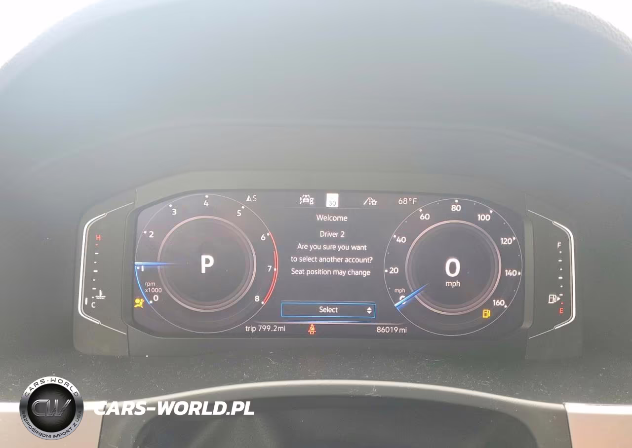 2020 Volkswagen Atlas Cross Sport Sel VIN:1V2MC2CA4LC204715 - 9
