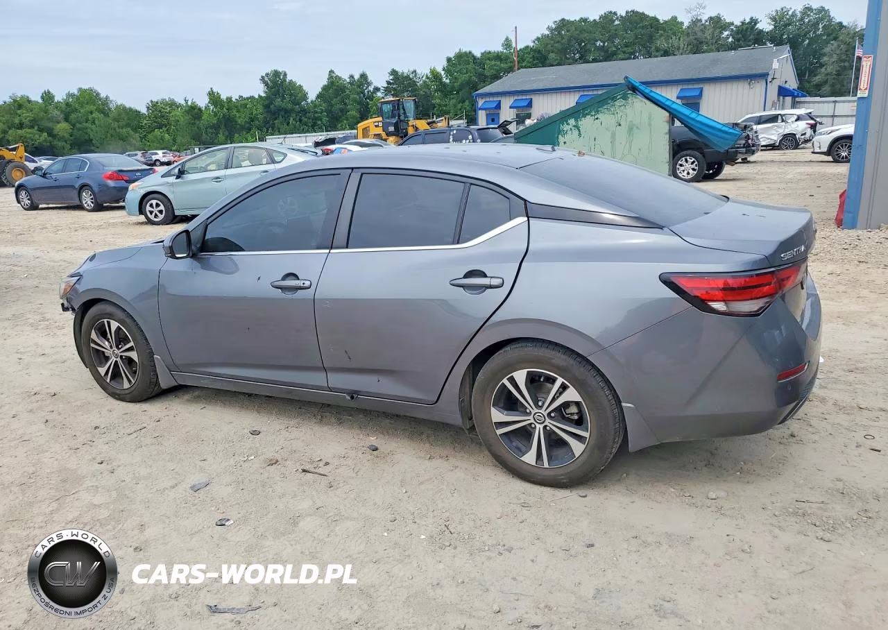2020 Nissan Sentra Sv VIN:3N1AB8CV4LY266204 - 2
