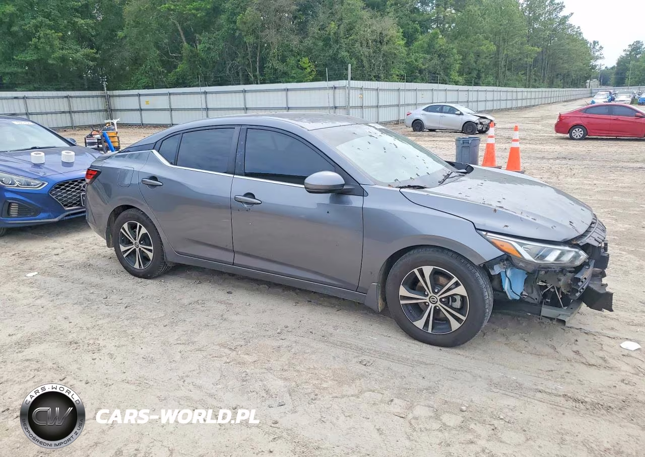 2020 Nissan Sentra Sv VIN:3N1AB8CV4LY266204 - 4