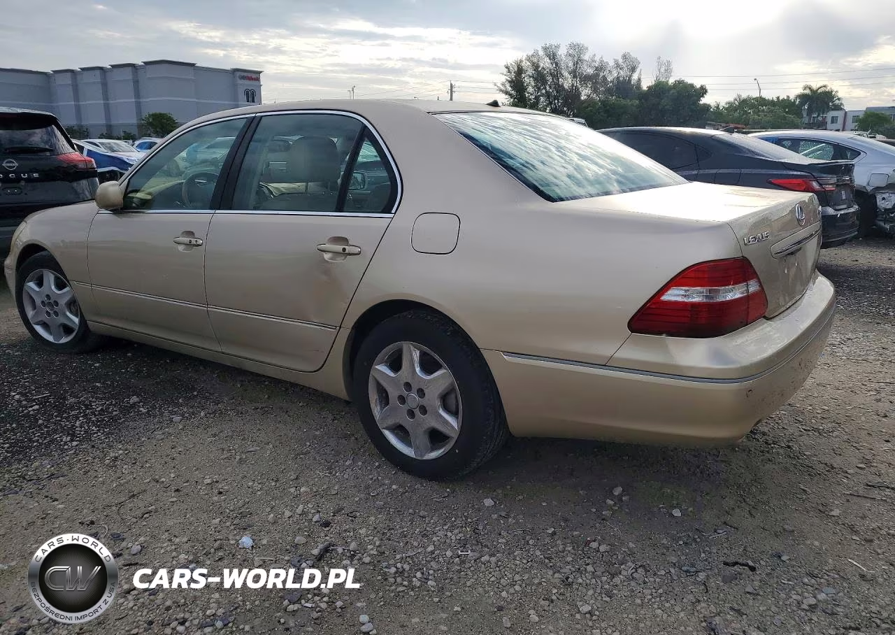 2004 Lexus Ls 430 VIN:JTHBN36F640142591 - 2