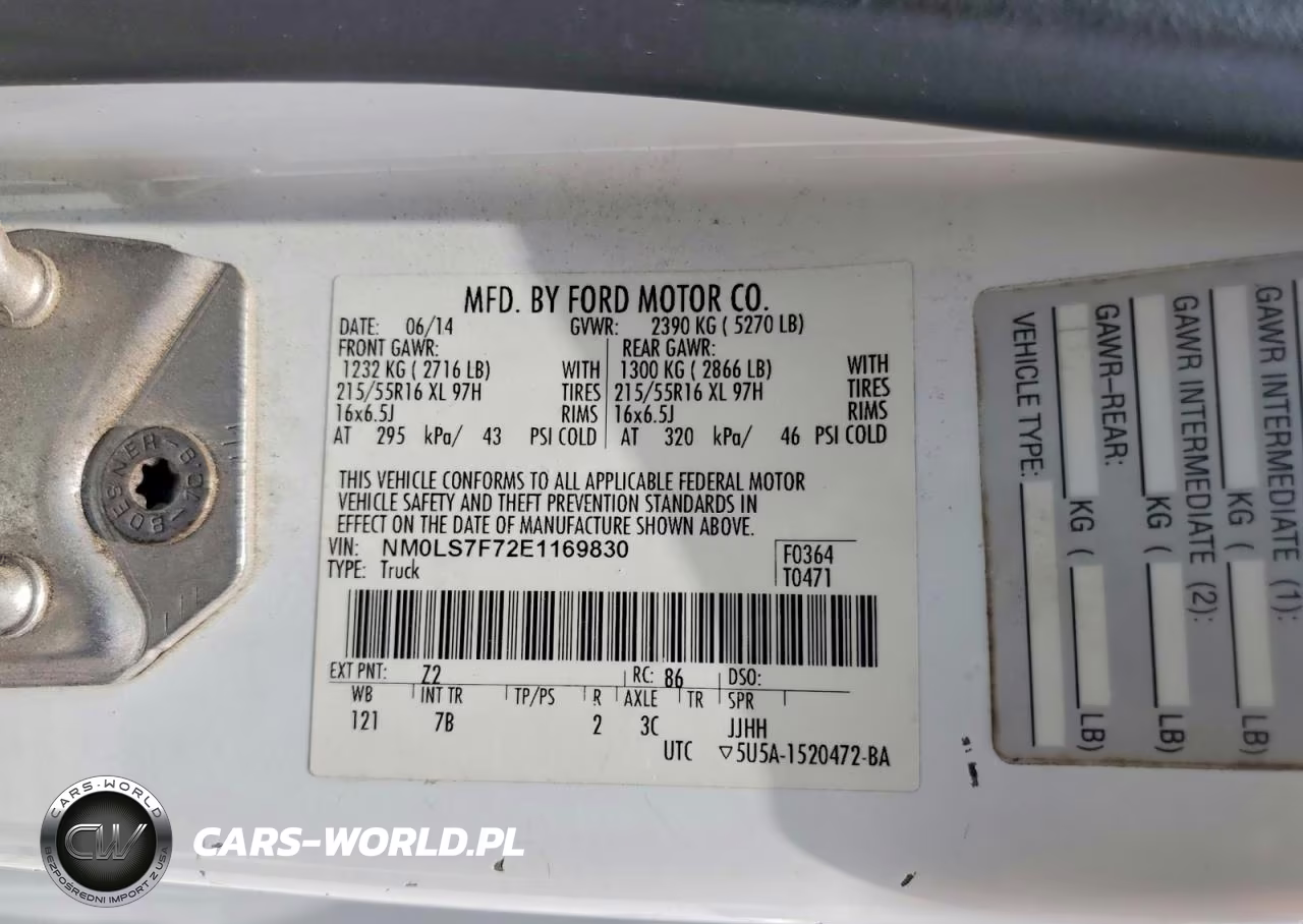 2014 Ford Transit Connect Xlt Delivery Van VIN:NM0LS7F72E1169830 - 14