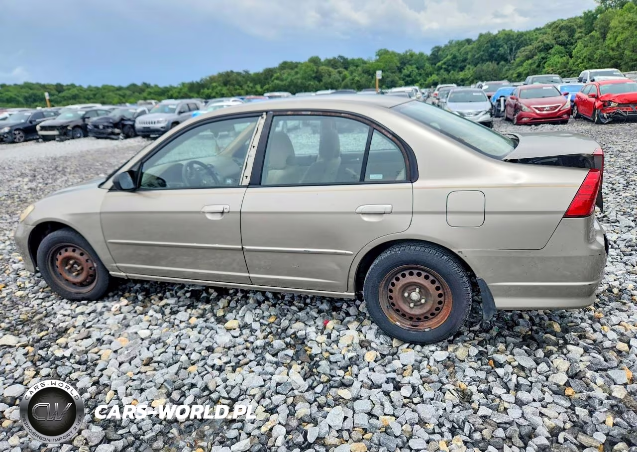 2004 Honda Civic Lx VIN:2HGES16554H606907 - 2