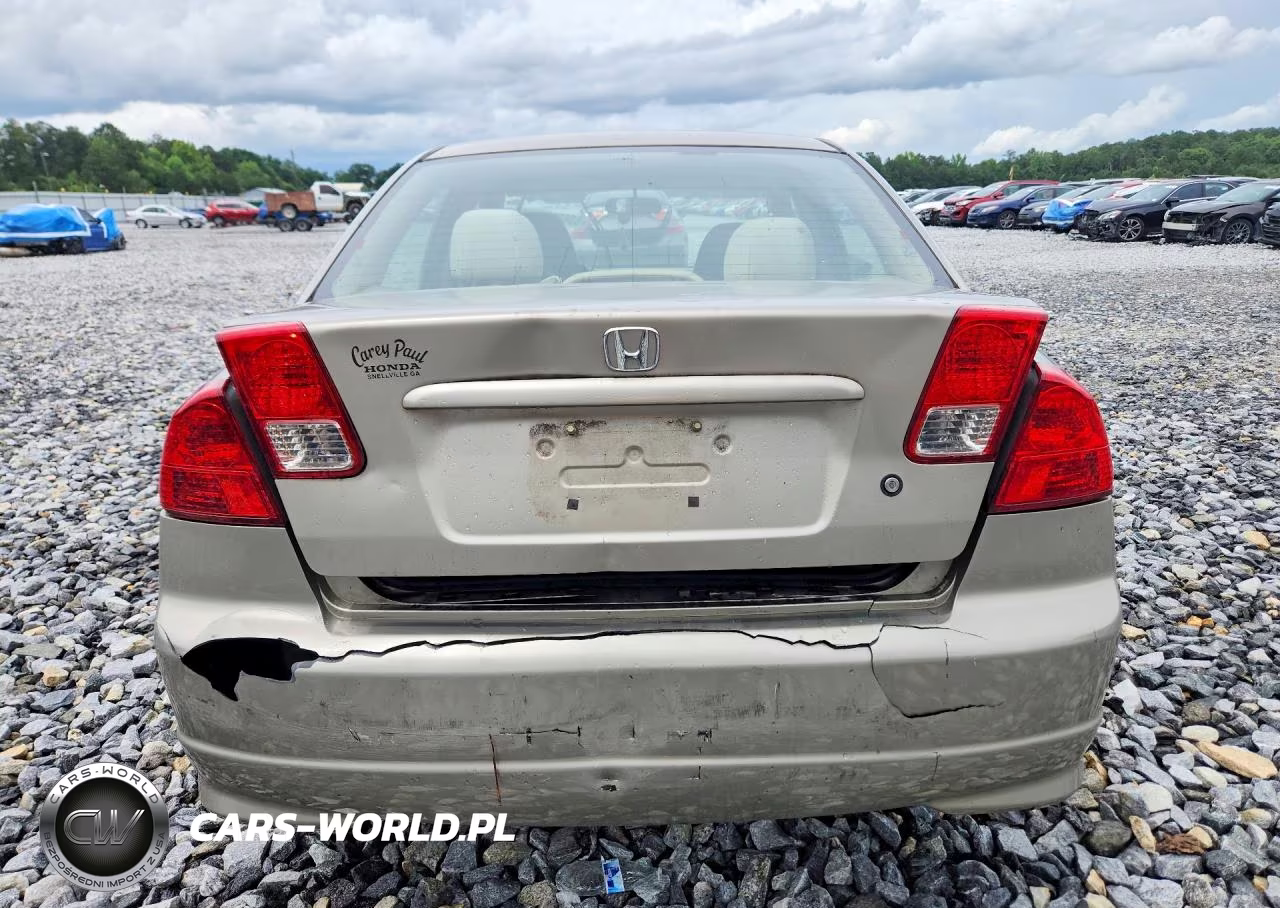 2004 Honda Civic Lx VIN:2HGES16554H606907 - 6