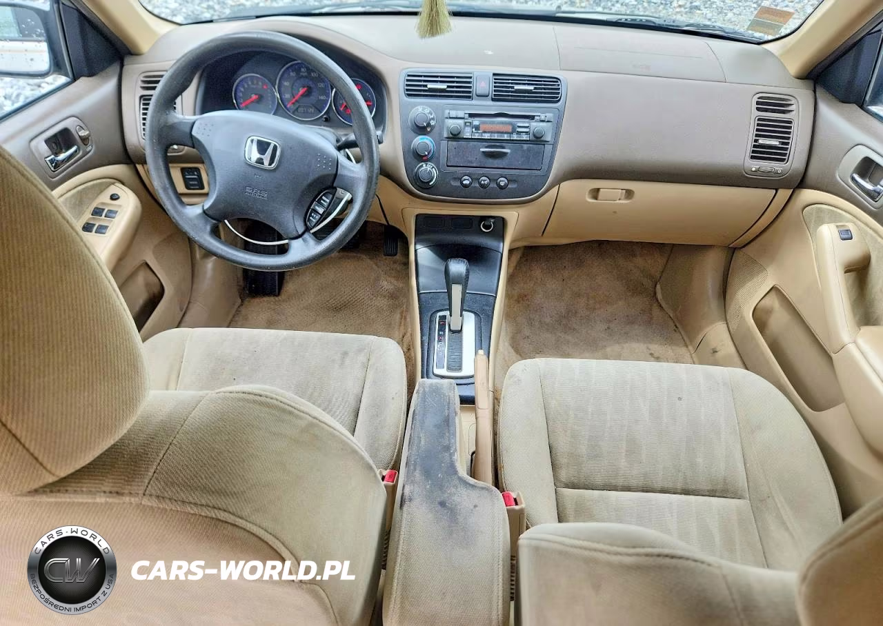 2004 Honda Civic Lx VIN:2HGES16554H606907 - 8