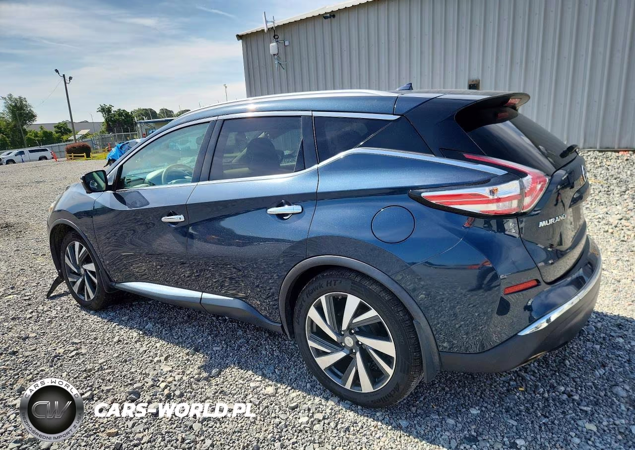 2015 Nissan Murano Platinum VIN:5N1AZ2MG9FN275726 - 2