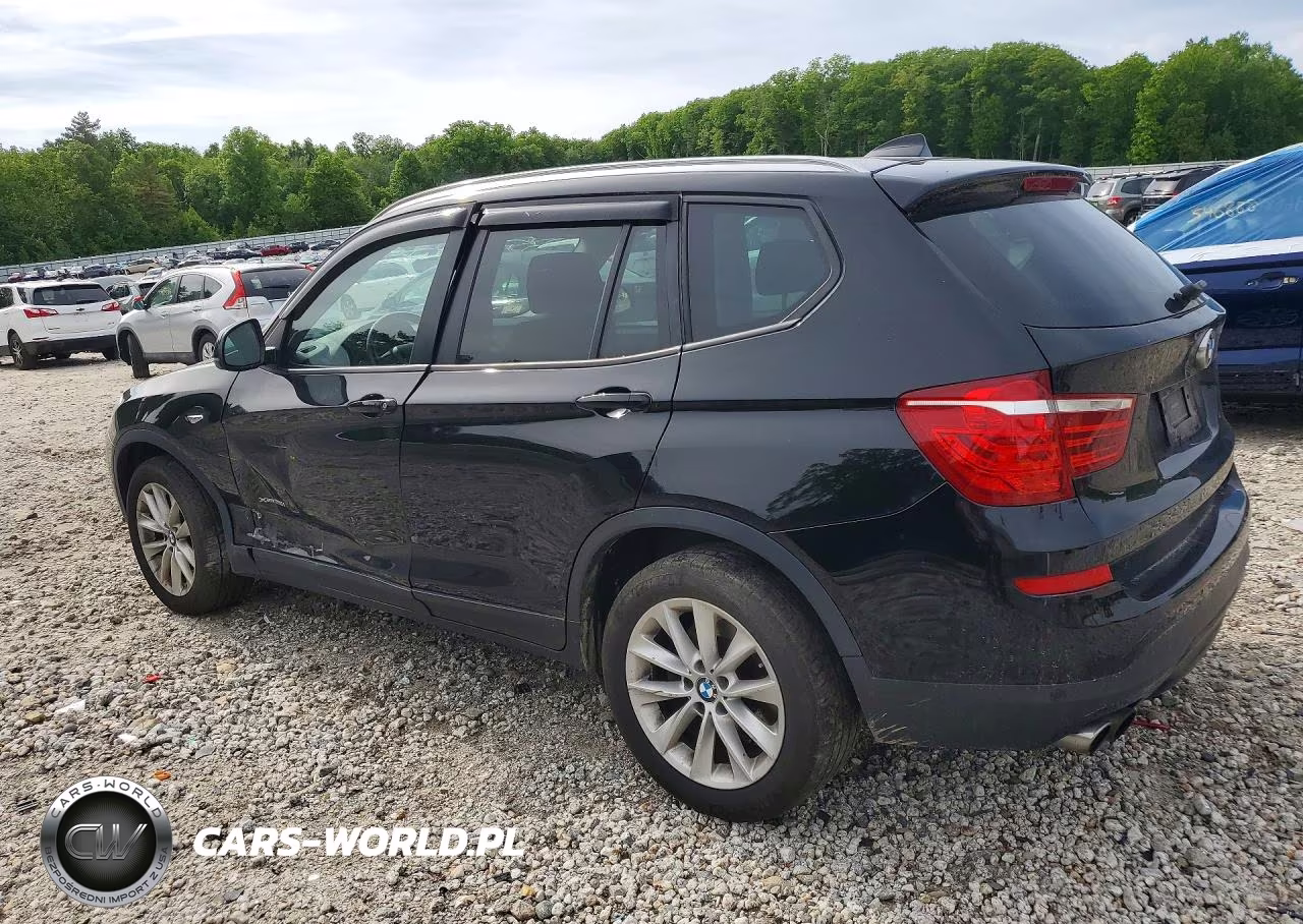 2017 BMW X3 xDrive28I VIN:5UXWX9C38H0W71376 - 2