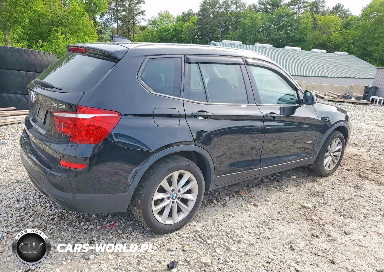 2017 BMW X3 xDrive28I VIN:5UXWX9C38H0W71376 - 3