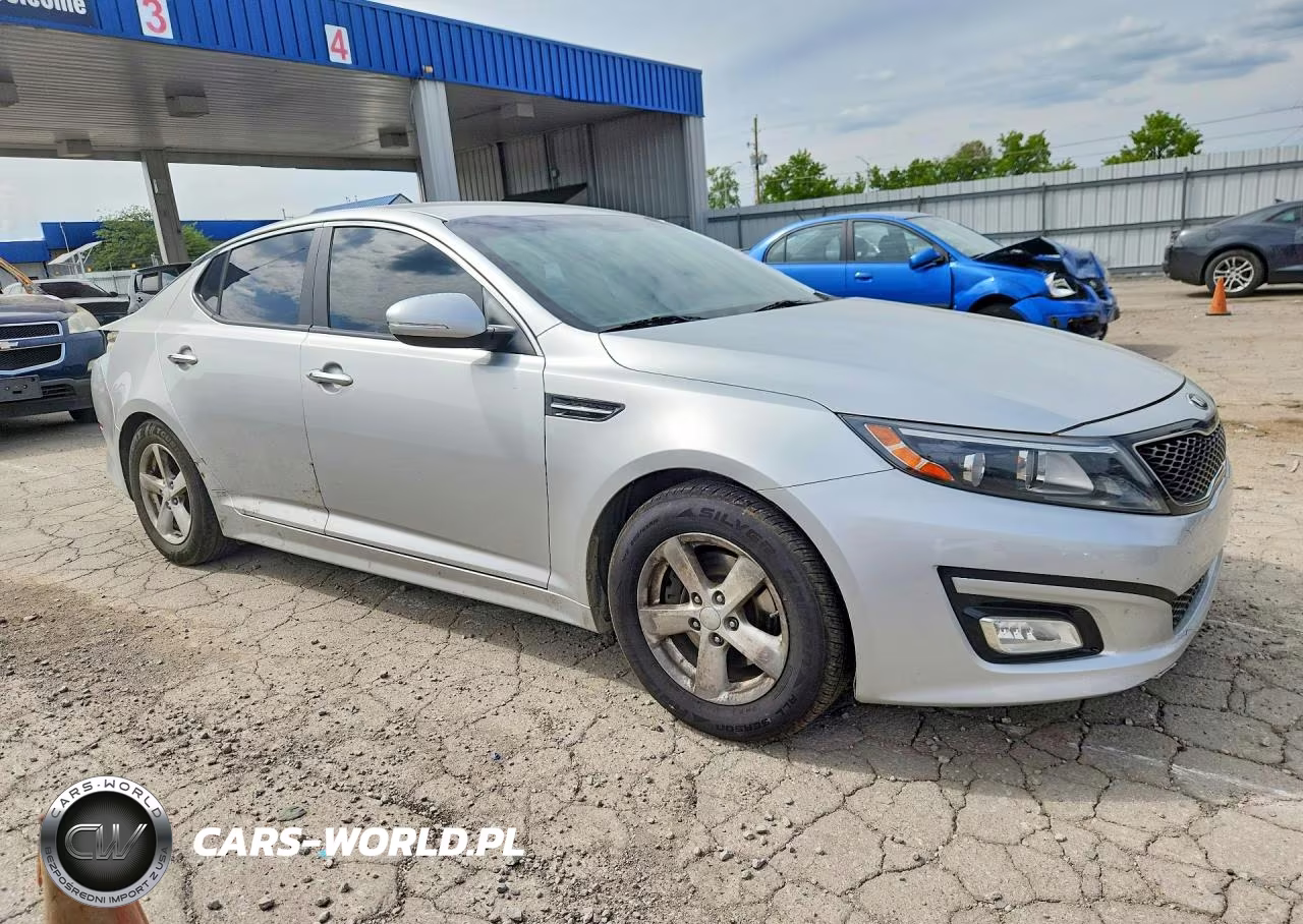 2014 Kia Optima Lx VIN:KNAGM4A70E5481350 - 4