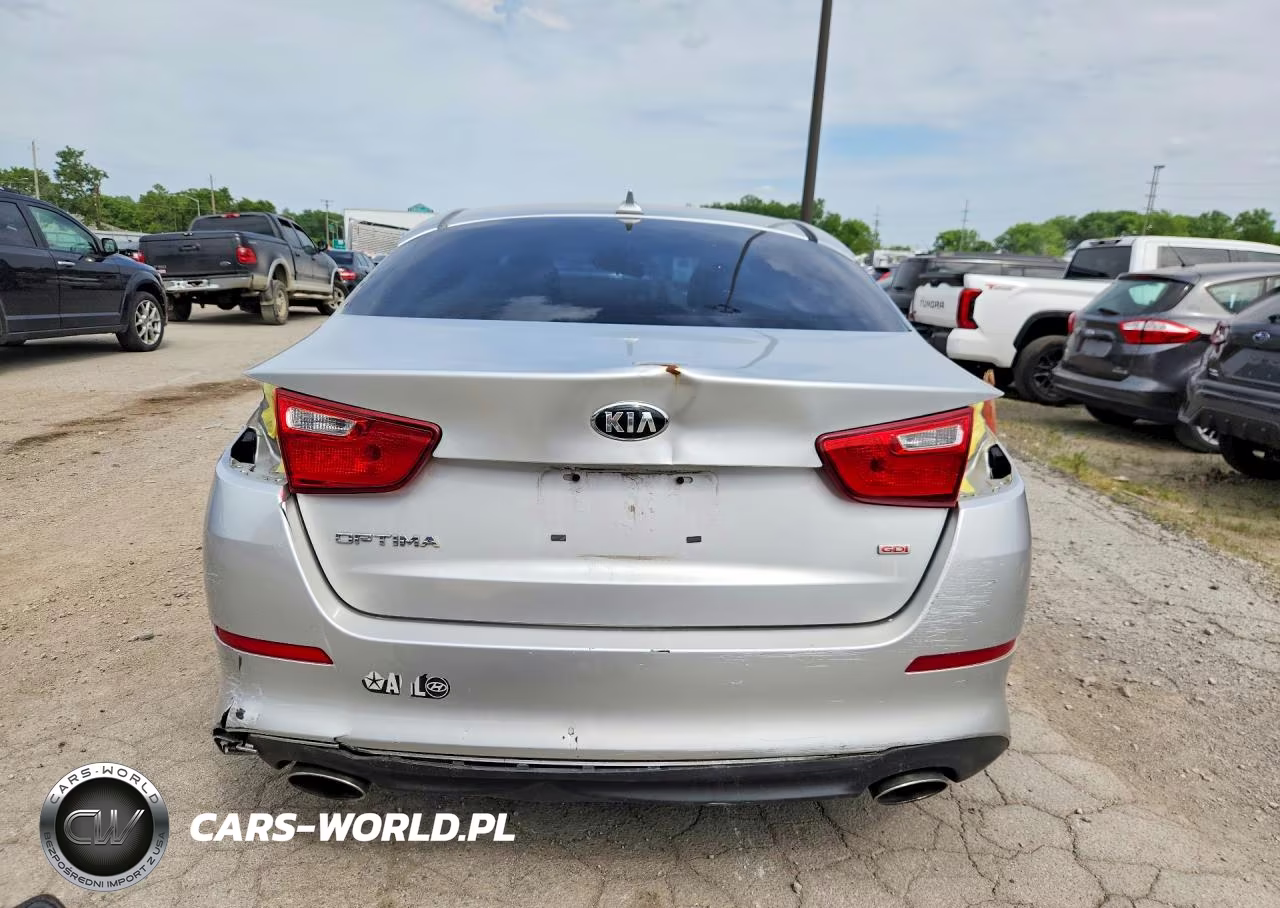 2014 Kia Optima Lx VIN:KNAGM4A70E5481350 - 6