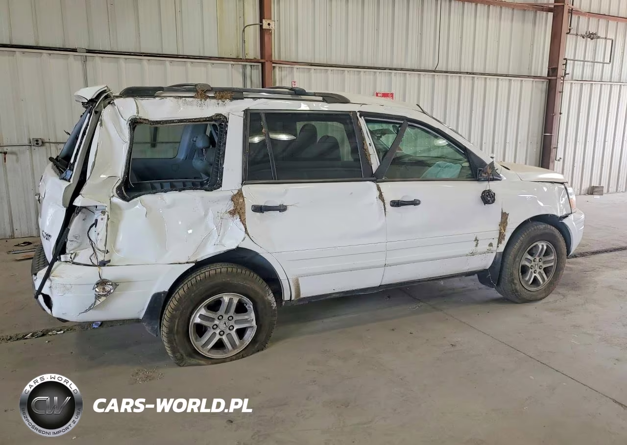 2003 Honda Pilot Exl VIN:2HKYF18593H616214 - 3