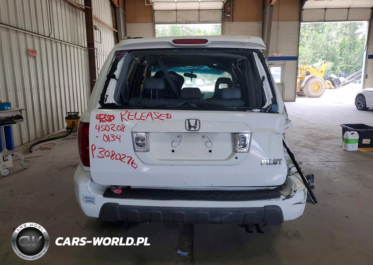 2003 Honda Pilot Exl VIN:2HKYF18593H616214 - 6