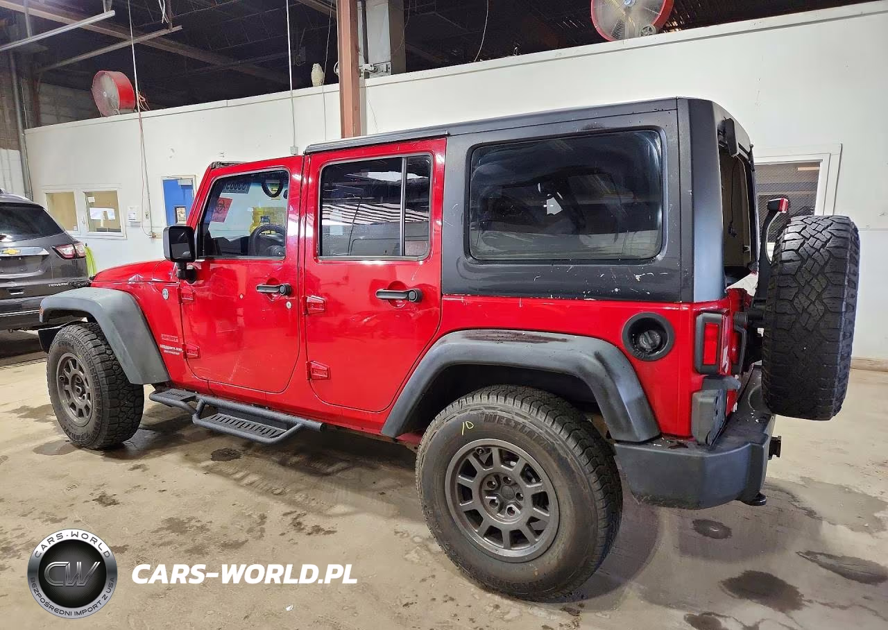 2011 Jeep Wrangler Unlimited Sport VIN:1J4BA3H18BL579089 - 2