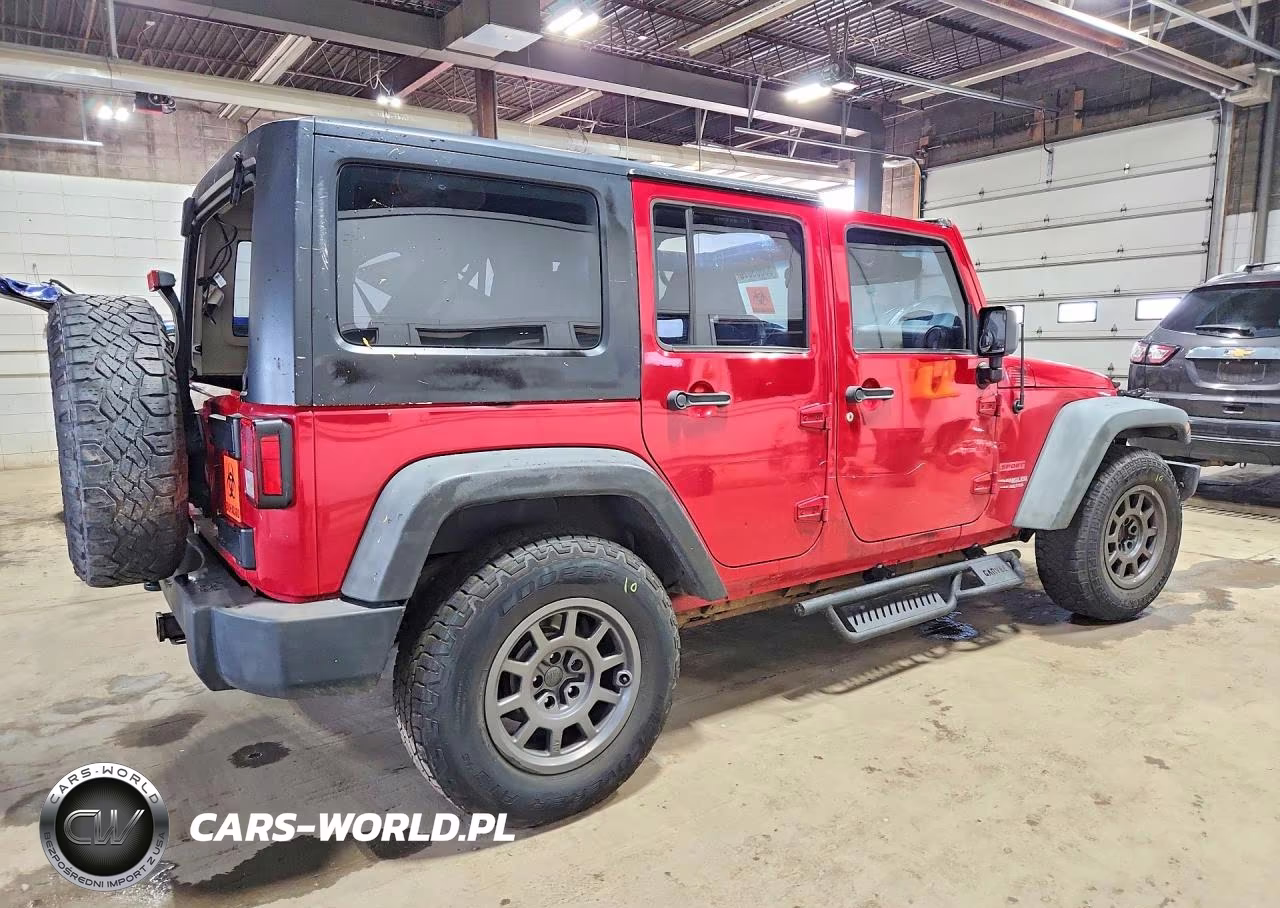 2011 Jeep Wrangler Unlimited Sport VIN:1J4BA3H18BL579089 - 3
