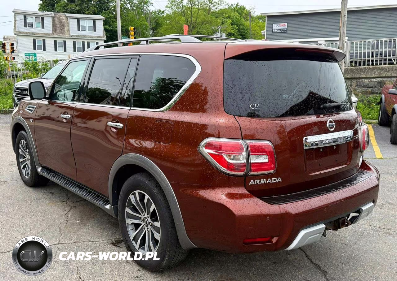 2017 Nissan Armada Sl VIN:JN8AY2NC8H9501774 - 2