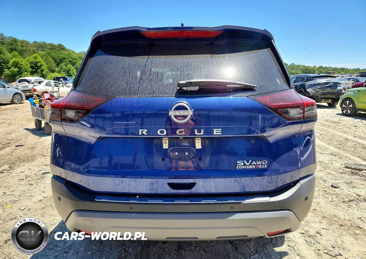 2022 Nissan Rogue Sv VIN:5N1BT3BB0NC723333 - 6