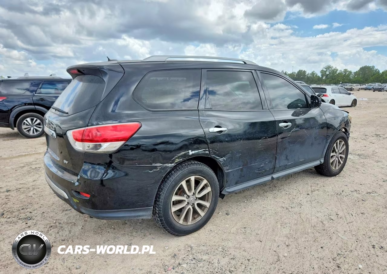 2014 Nissan Pathfinder Sv VIN:5N1AR2MN7EC632829 - 3