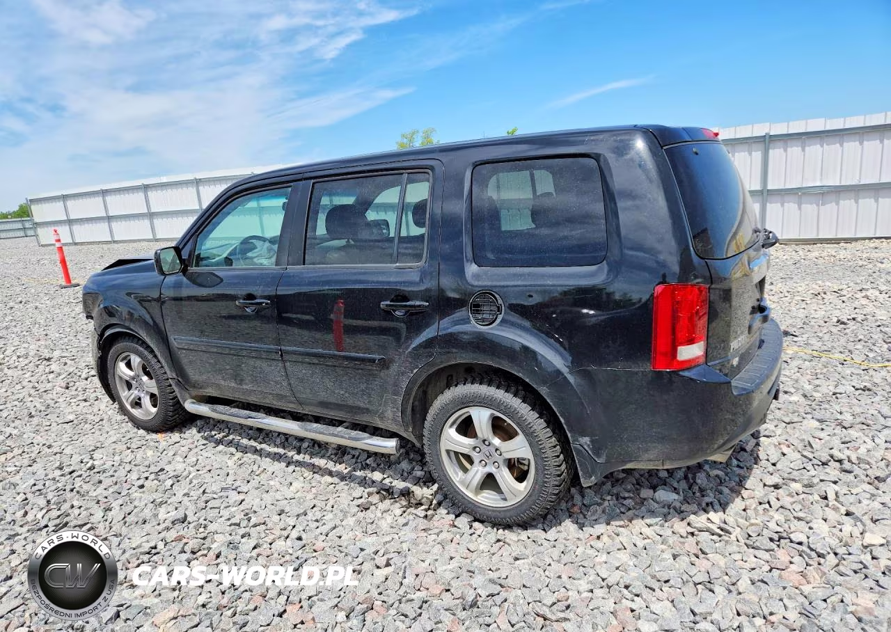 2012 Honda Pilot Exl VIN:5FNYF4H55CB002079 - 2