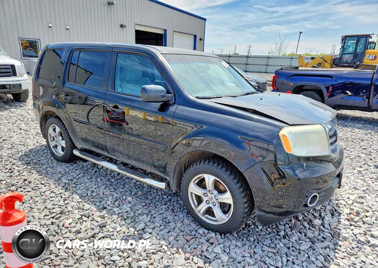 2012 Honda Pilot Exl VIN:5FNYF4H55CB002079 - 4