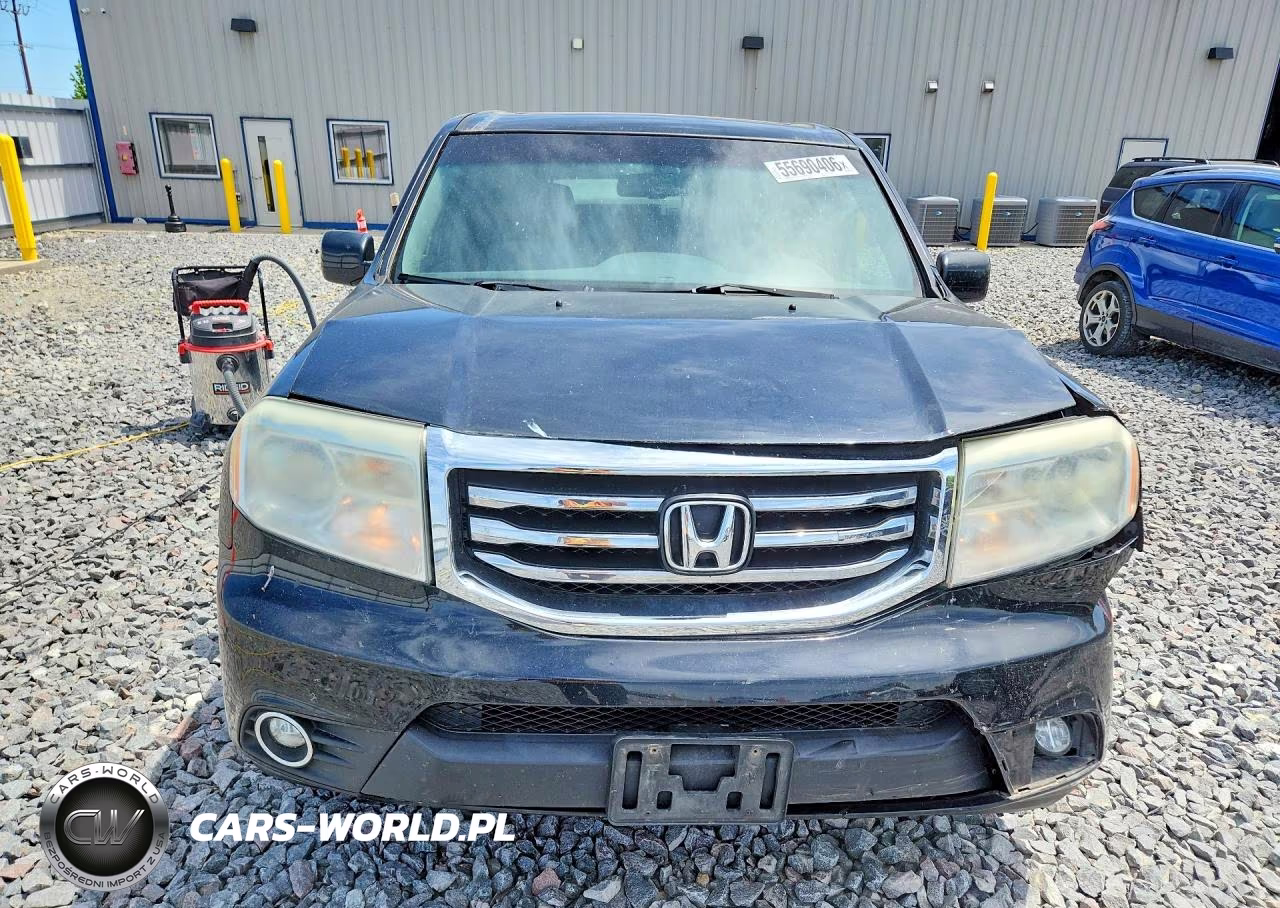 2012 Honda Pilot Exl VIN:5FNYF4H55CB002079 - 5
