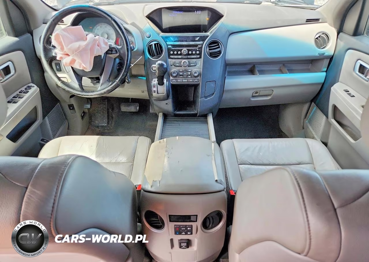 2012 Honda Pilot Exl VIN:5FNYF4H55CB002079 - 8
