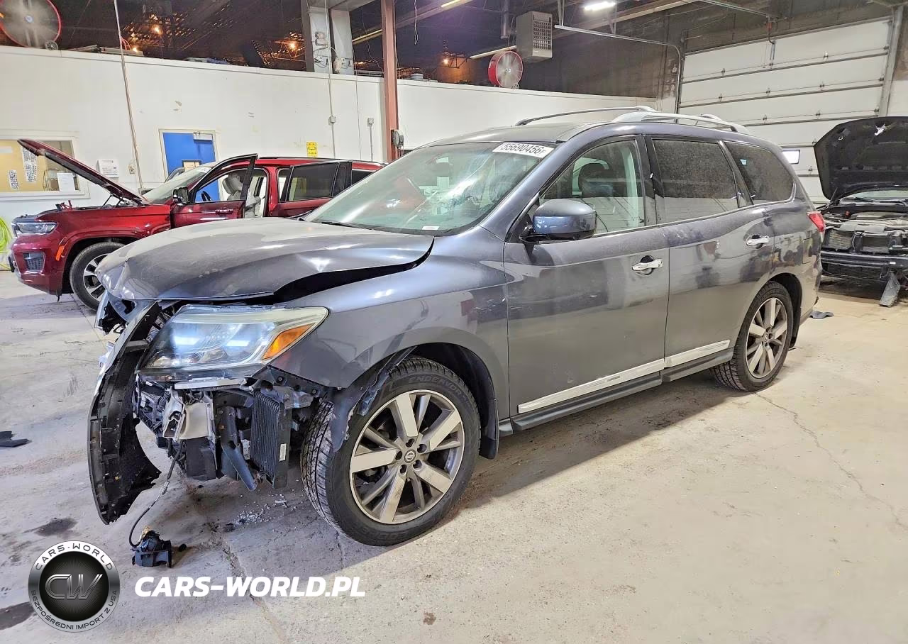 2014 Nissan Pathfinder S VIN:5N1AR2MM6EC680085 - 1