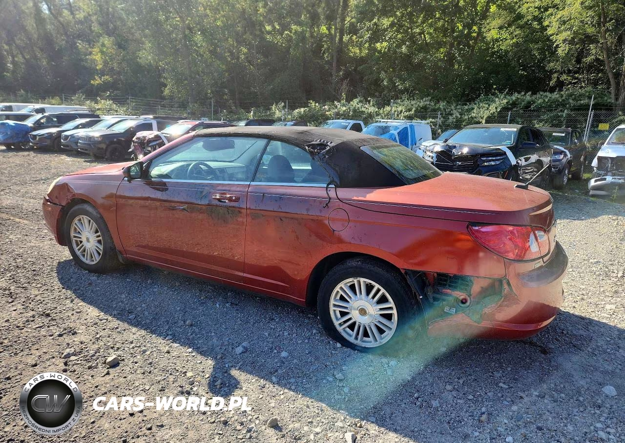 2008 Chrysler Sebring Touring VIN:1C3LC55R58N278212 - 2