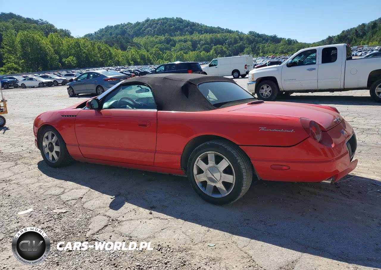 2002 Ford Thunderbird VIN:1FAHP60A62Y112127 - 2