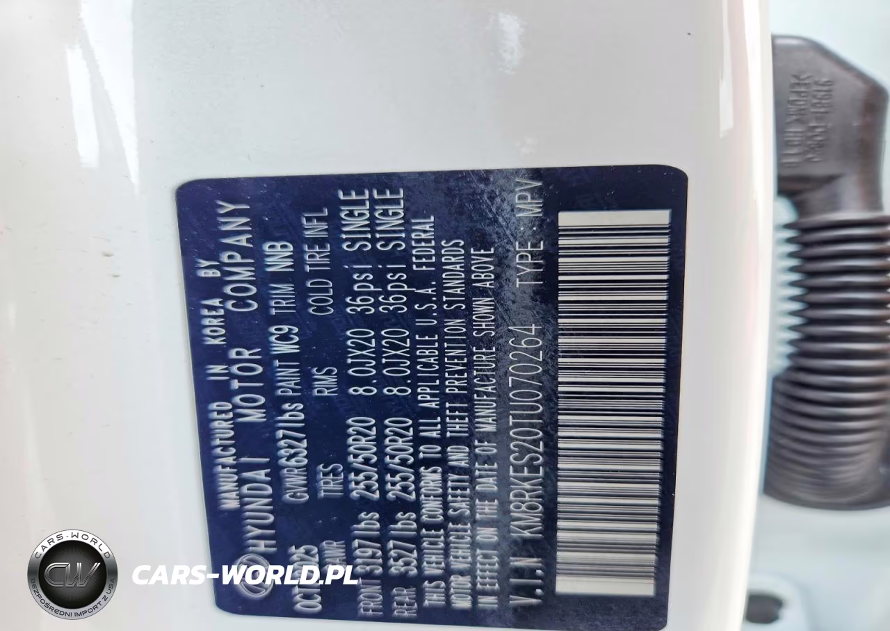 2026 Hyundai Palisade Limited VIN:KM8RKES20TU070264 - 12