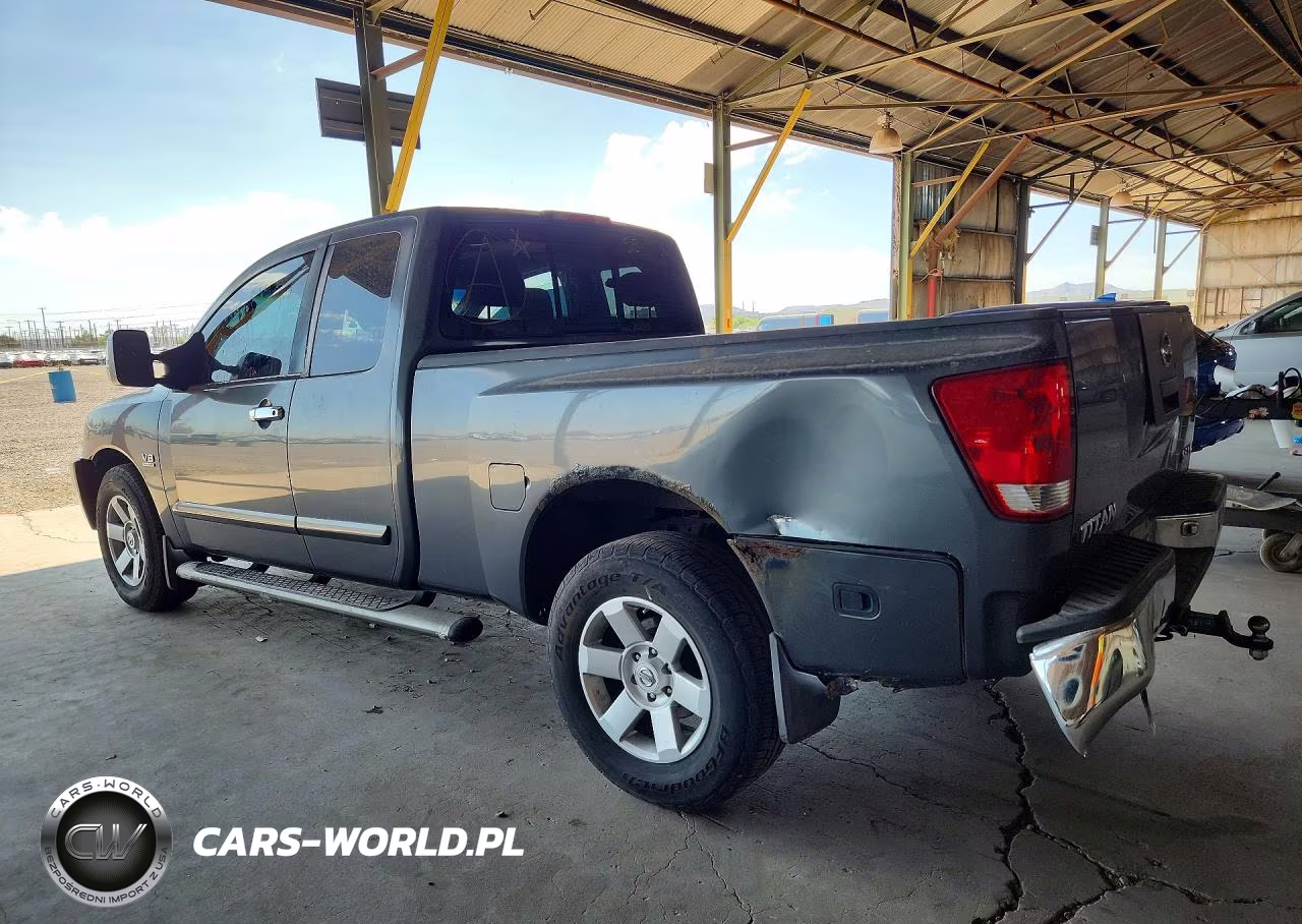 2004 Nissan Titan Xe VIN:1N6AA06B74N551414 - 2