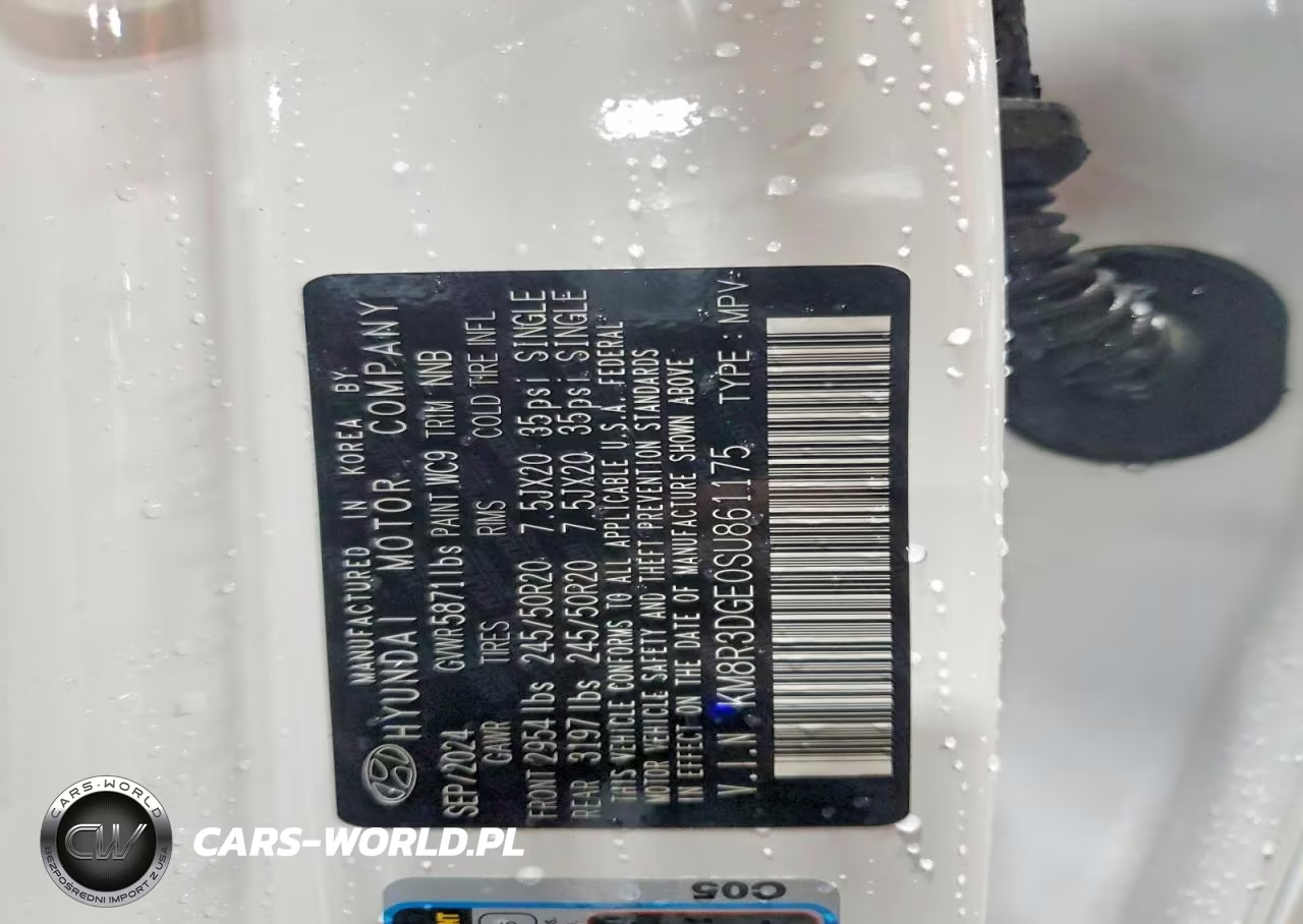2025 Hyundai Palisade Xrt VIN:KM8R3DGE0SU861175 - 13