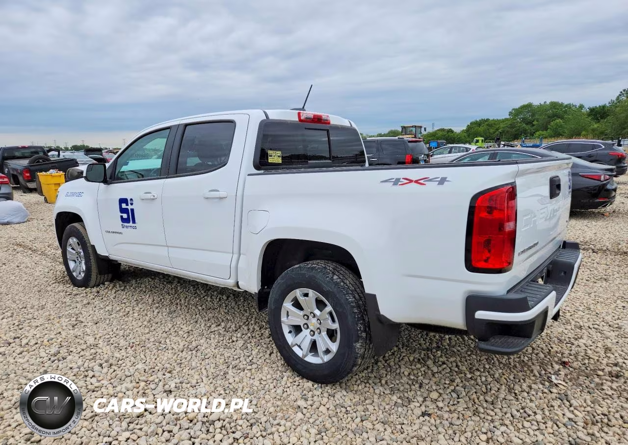 2021 Chevrolet Colorado Lt VIN:1GCGTCEN4M1296765 - 2