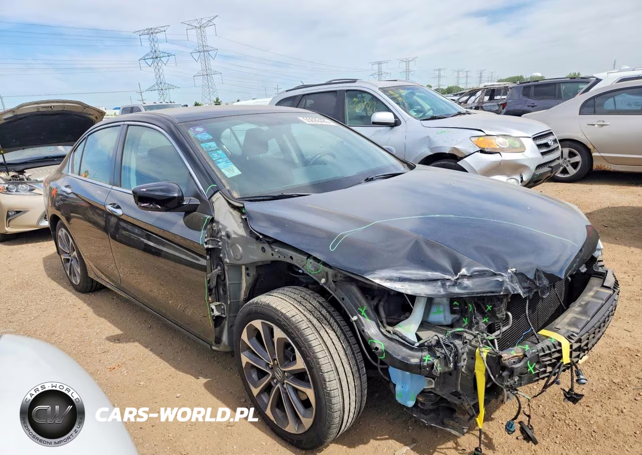 2014 Honda Accord Sport VIN:1HGCR2F52EA168114 - 4